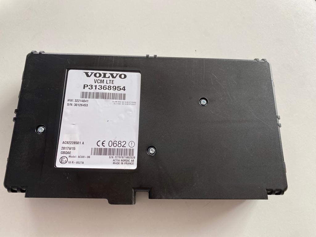 VCM Control unit Volvo XC90 S90 31368954